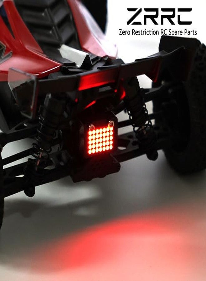 طقم إضاءة LED فائق السطوع بتقنية COB من ZRRC لسيارة التحكم عن بعد Arrma Typhon Grom 223S BLX بمقياس 1/14 - 3 أوضاع إضاءة أمامية وخلفية، ملحقات إضاءة أمامية وخلفية للزينة - Image 3